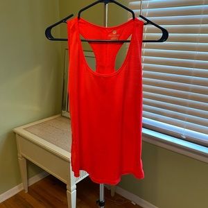 Neon Pink Racerback Work Out Tank